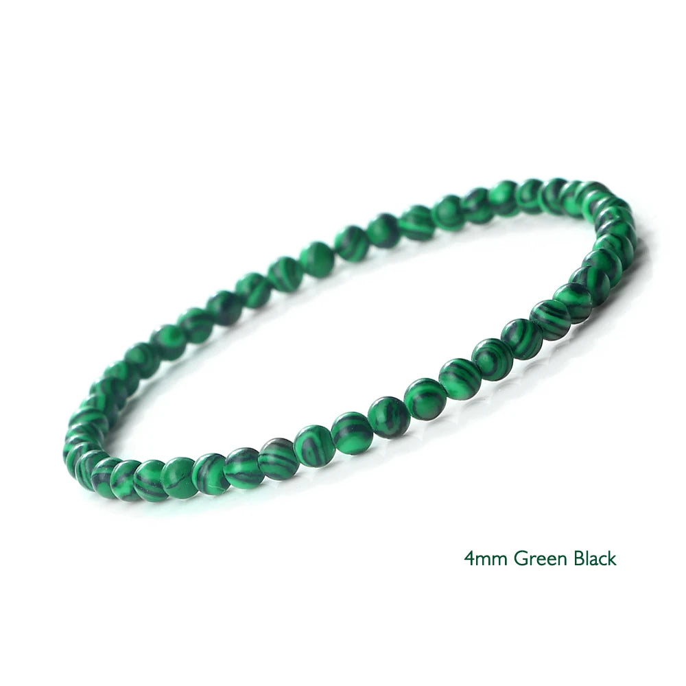 🔷 Blue Malachite Chakra Mala Bracelet – Natural Stone Buddhist Prayer Beads Healing Strand Bracelet for Yoga, Meditation & Energy Balance by Spiritual Abacus