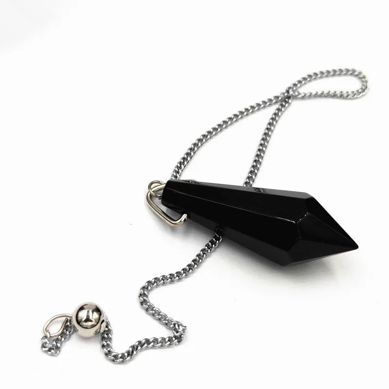 Spiritual Abacus Quartz Prism Reiki Pendulum Pendant