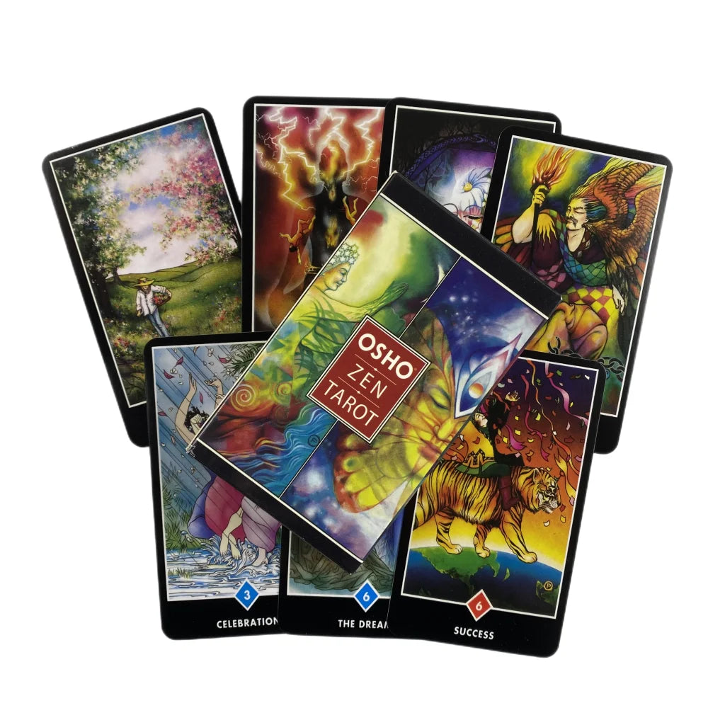 Osho Zen Tarot – 79-Card Oracle Deck (English Edition) Intuitive Guidance for Mindfulness, Clarity & Inner Awareness
