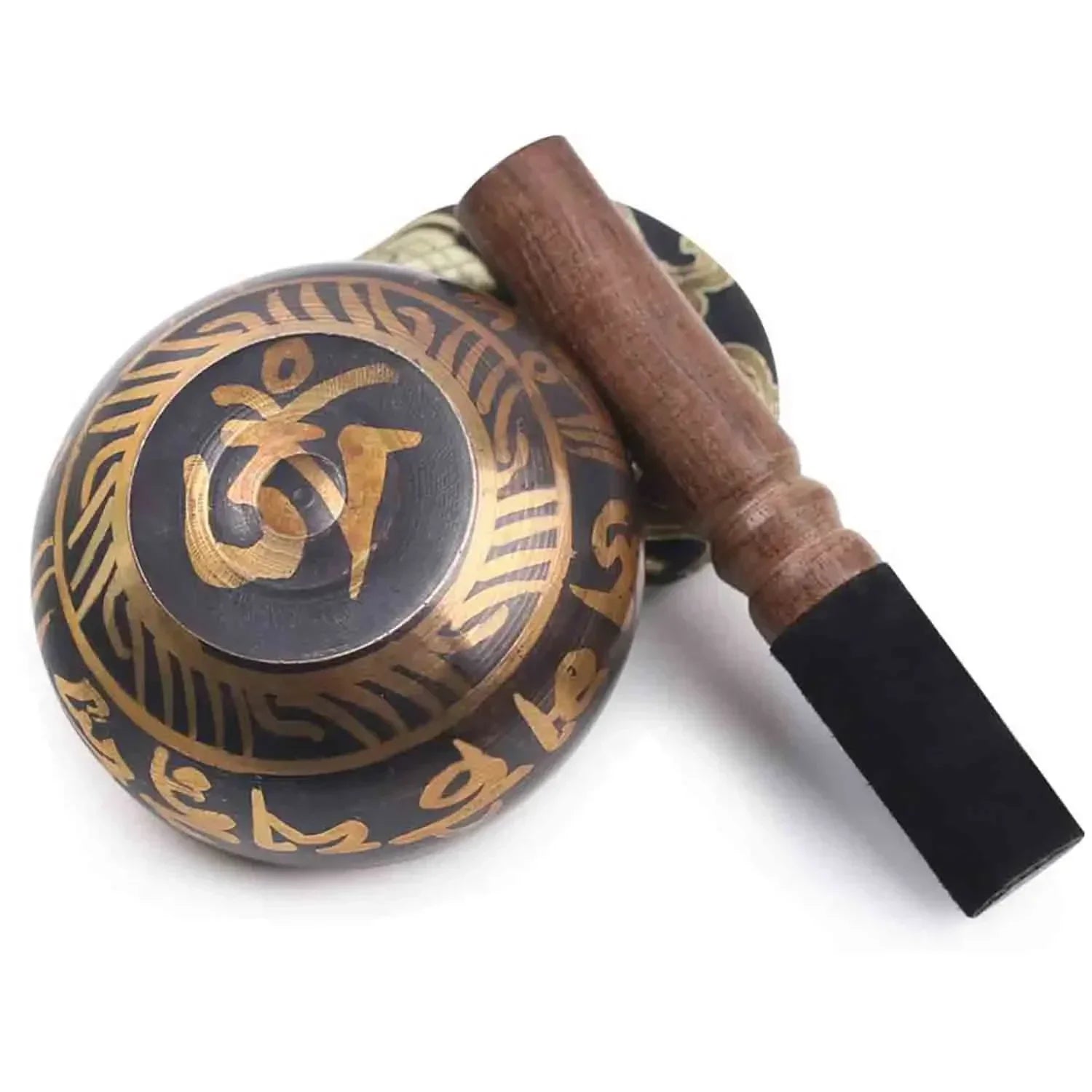 🥣 Spiritual Abacus 8cm Tibetan Singing Bowl Handcrafted Sound Bowl for Meditation, Yoga & Healing Rituals