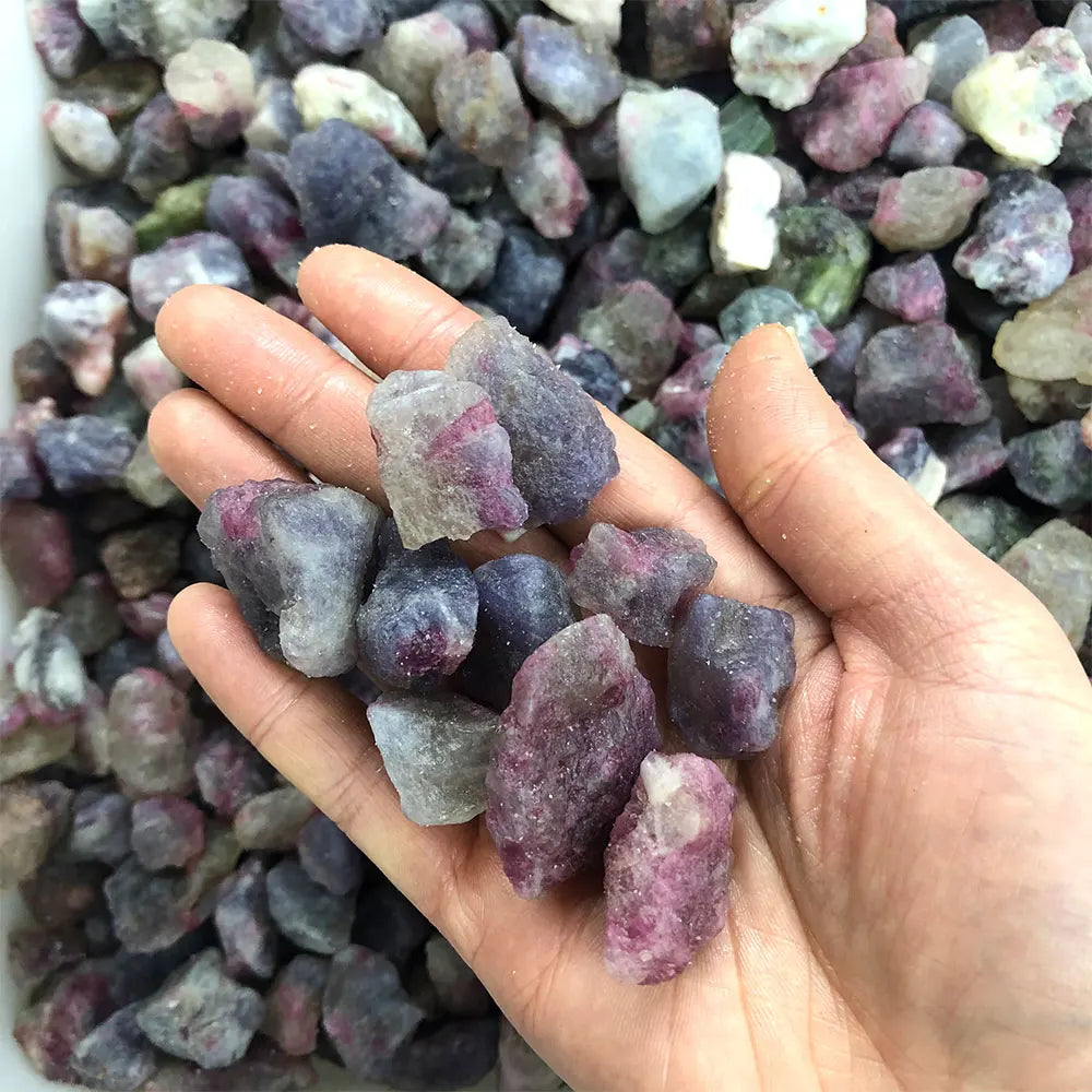 Spiritual Abacus Natural Pink Tourmaline Crystal (Raw)