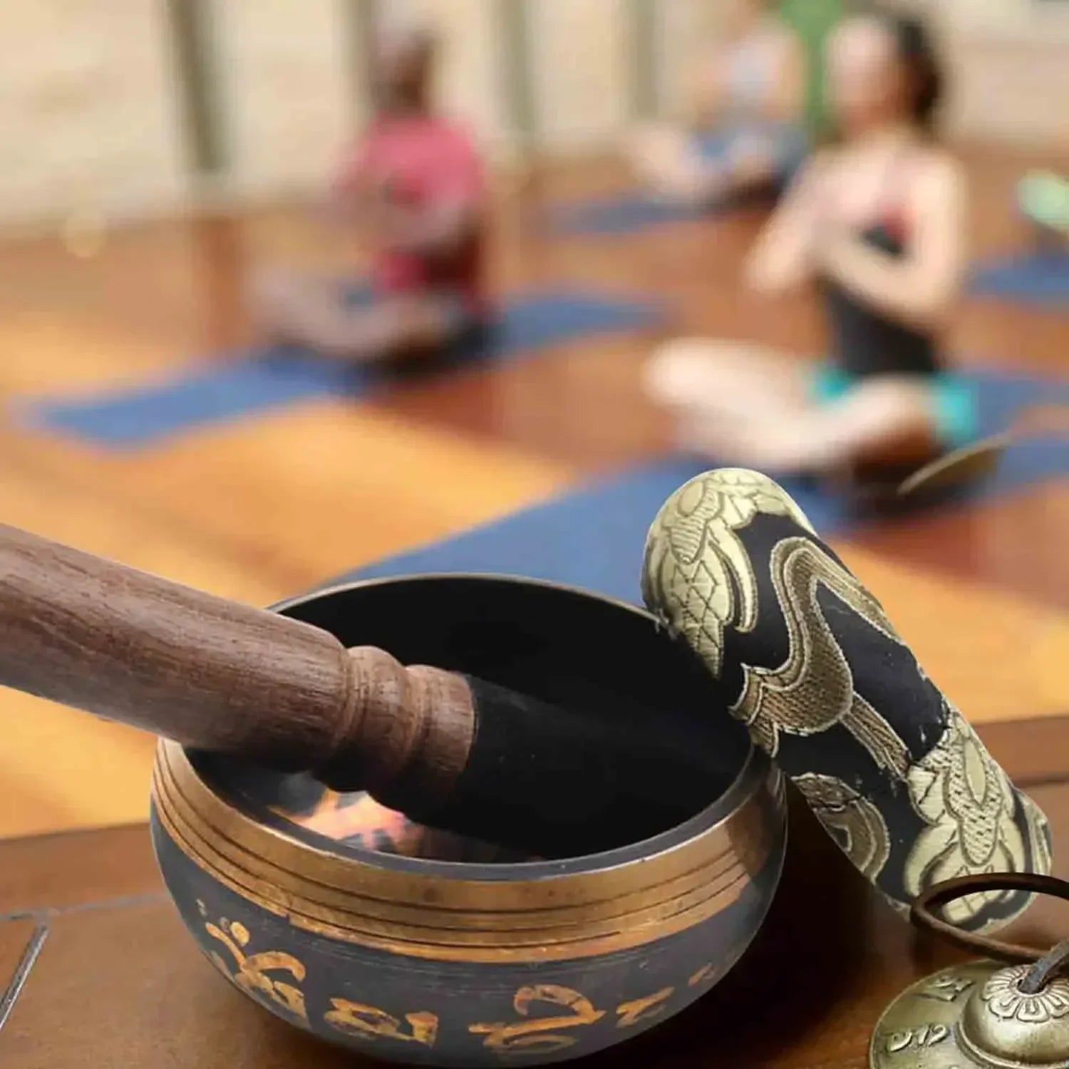 🥣 Spiritual Abacus 8cm Tibetan Singing Bowl Handcrafted Sound Bowl for Meditation, Yoga & Healing Rituals