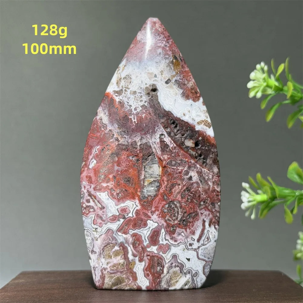 🔮 Spiritual Abacus Natural Mexican Agate Mineral Torch
Free-Form Energy Specimen – For Meditation, Witchcraft & Sacred Space Décor