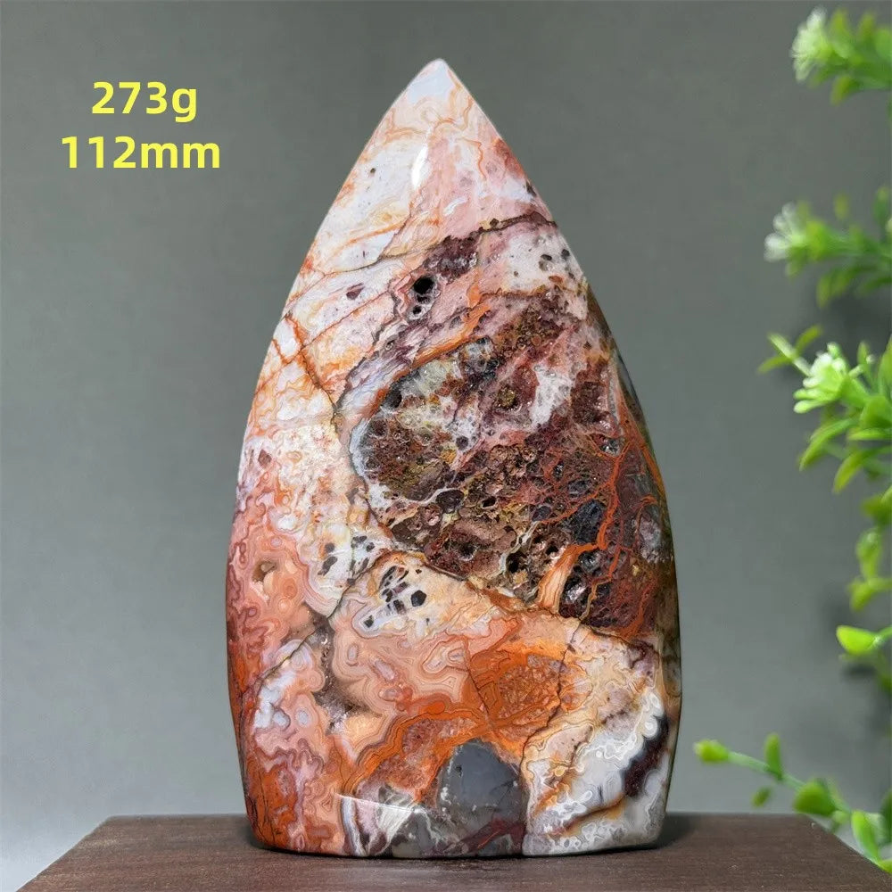 🔮 Spiritual Abacus Natural Mexican Agate Mineral Torch
Free-Form Energy Specimen – For Meditation, Witchcraft & Sacred Space Décor