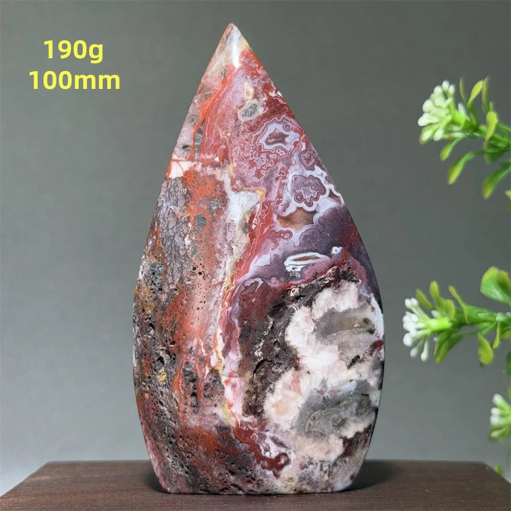 🔮 Spiritual Abacus Natural Mexican Agate Mineral Torch
Free-Form Energy Specimen – For Meditation, Witchcraft & Sacred Space Décor