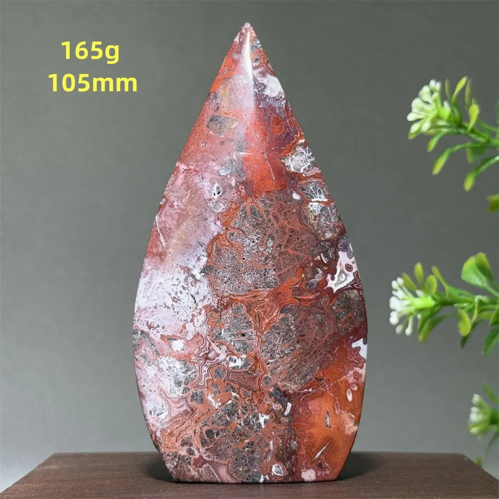 🔮 Spiritual Abacus Natural Mexican Agate Mineral Torch
Free-Form Energy Specimen – For Meditation, Witchcraft & Sacred Space Décor