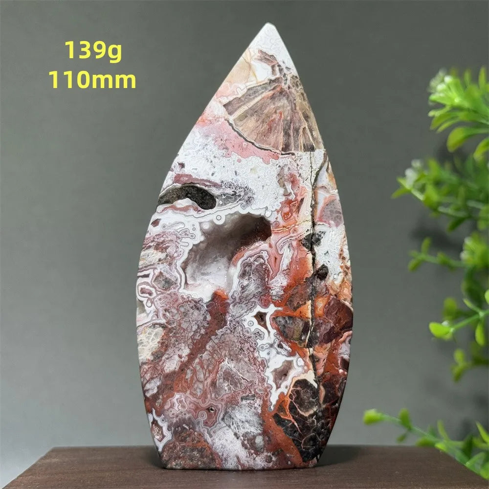 🔮 Spiritual Abacus Natural Mexican Agate Mineral Torch
Free-Form Energy Specimen – For Meditation, Witchcraft & Sacred Space Décor
