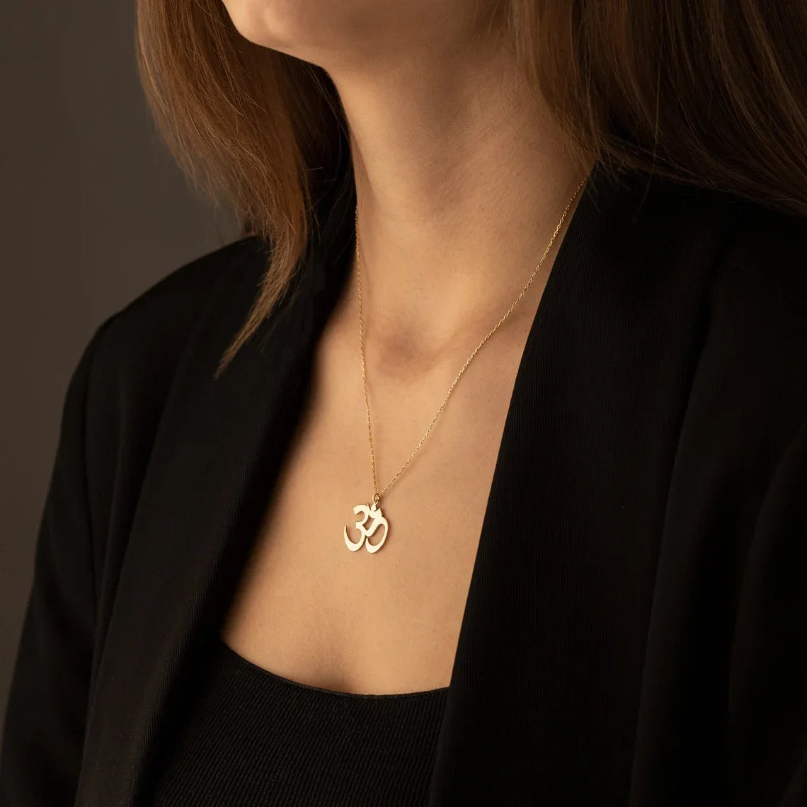 Spiritual Abacus™ OM Chakra Necklace – Stainless Steel Pendant with 7 Chakra Beads for Yoga & Meditation