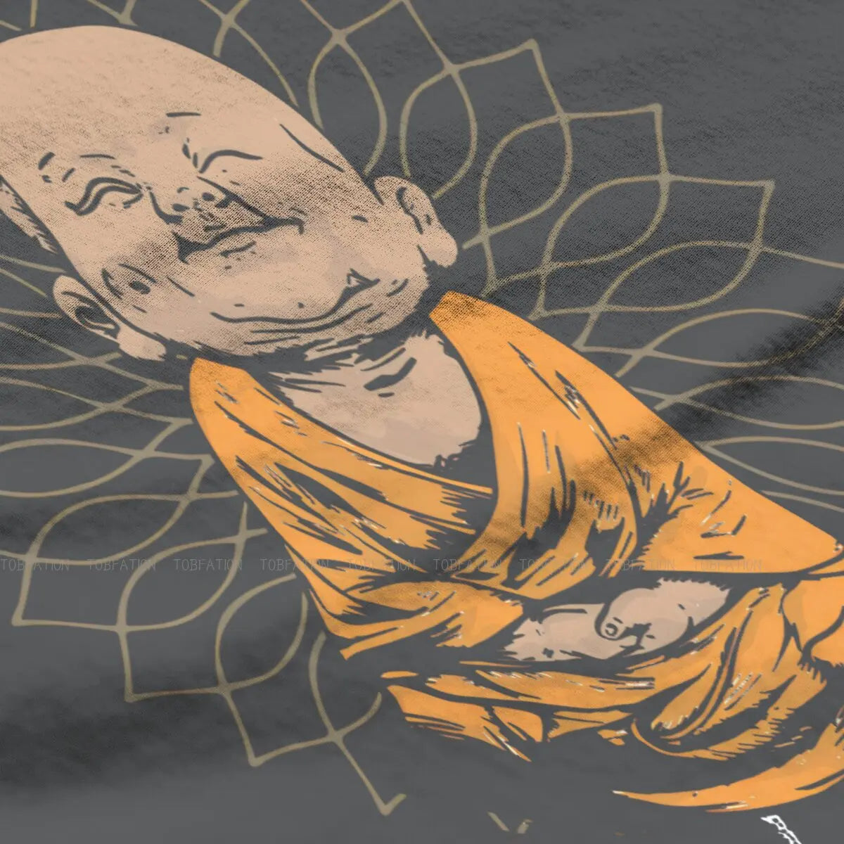 Spiritual Abacus™ “Be Happy” Buddha Graphic T-Shirt – Women’s Cotton Mindful Streetwear Tee