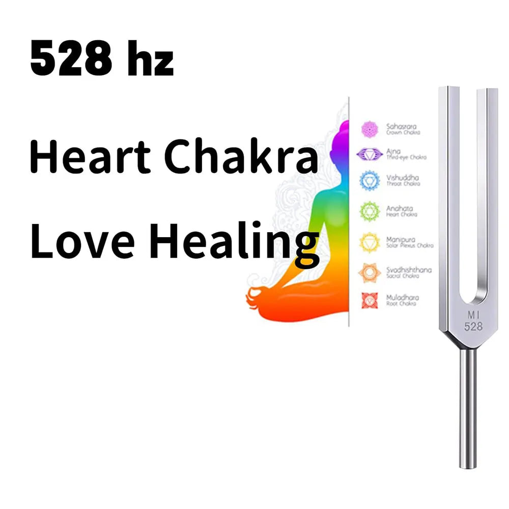 🔔 528Hz Tuning Fork – Aluminum Alloy Healing Tool Product Title: Spiritual Abacus 528Hz Tuning Fork – Sound Healing & Meditation Tool
