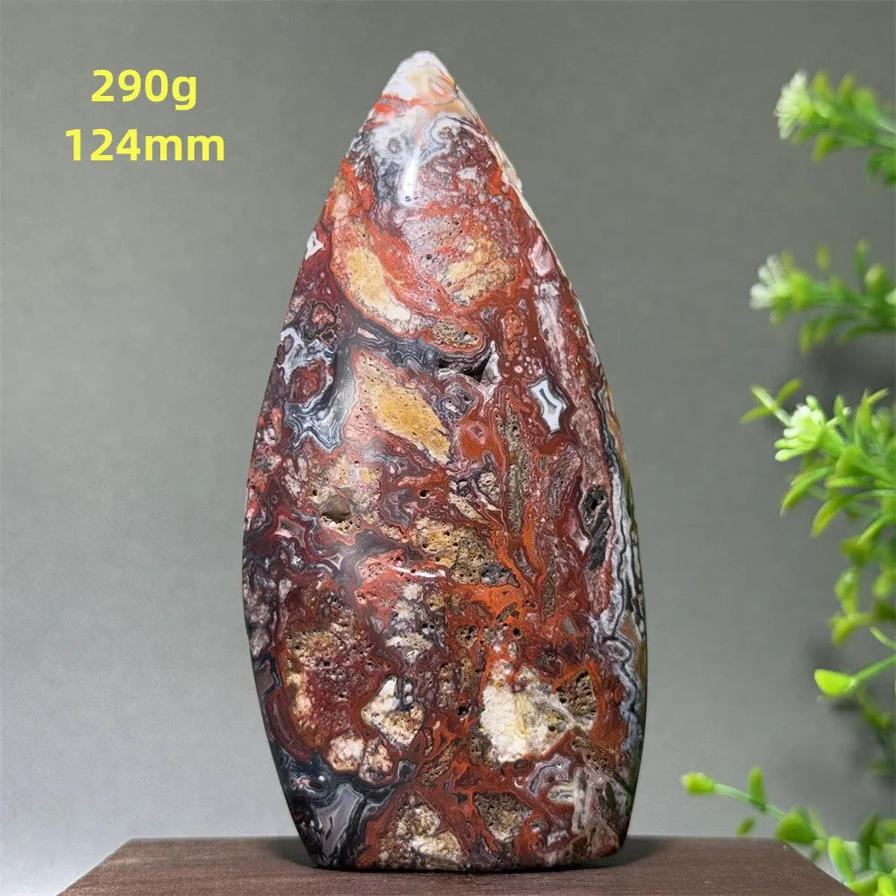 🔮 Spiritual Abacus Natural Mexican Agate Mineral Torch
Free-Form Energy Specimen – For Meditation, Witchcraft & Sacred Space Décor