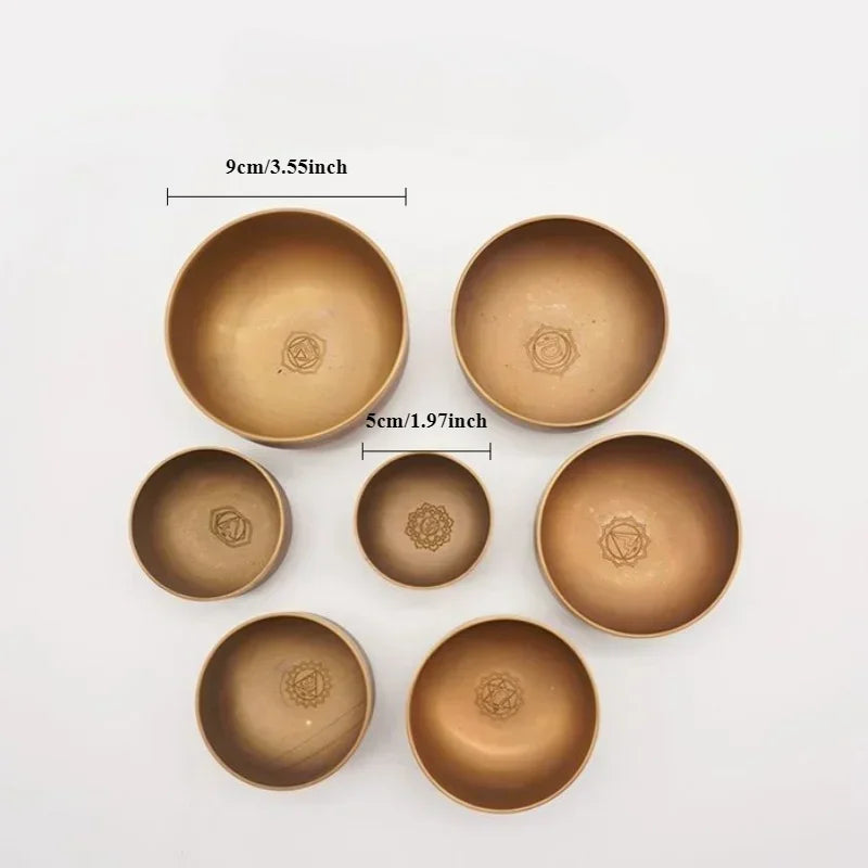 Spiritual Abacus™ Tibetan Singing Bowl – Handcrafted Sound Therapy & Meditation Instrument
