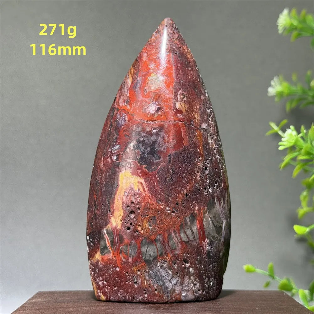 🔮 Spiritual Abacus Natural Mexican Agate Mineral Torch
Free-Form Energy Specimen – For Meditation, Witchcraft & Sacred Space Décor