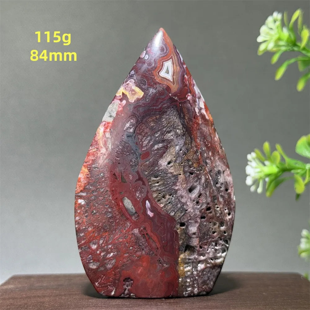 🔮 Spiritual Abacus Natural Mexican Agate Mineral Torch
Free-Form Energy Specimen – For Meditation, Witchcraft & Sacred Space Décor