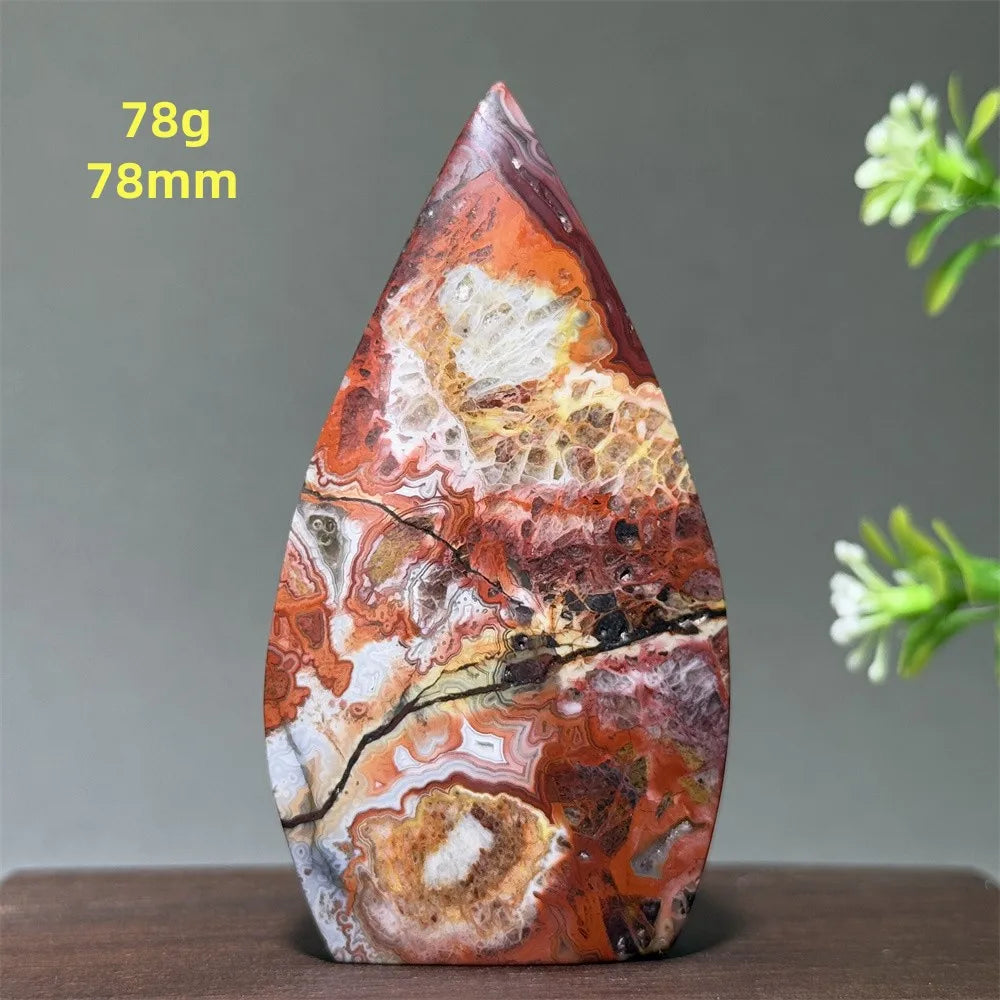 🔮 Spiritual Abacus Natural Mexican Agate Mineral Torch
Free-Form Energy Specimen – For Meditation, Witchcraft & Sacred Space Décor