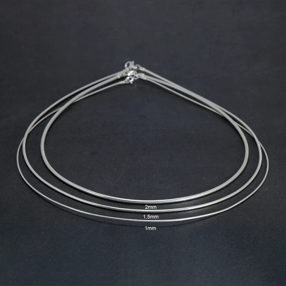 ✨ Spiritual Abacus 925 Sterling Silver Choker Necklace – Elegant Minimalist Collar for Women