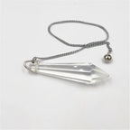 Spiritual Abacus Quartz Prism Reiki Pendulum Pendant