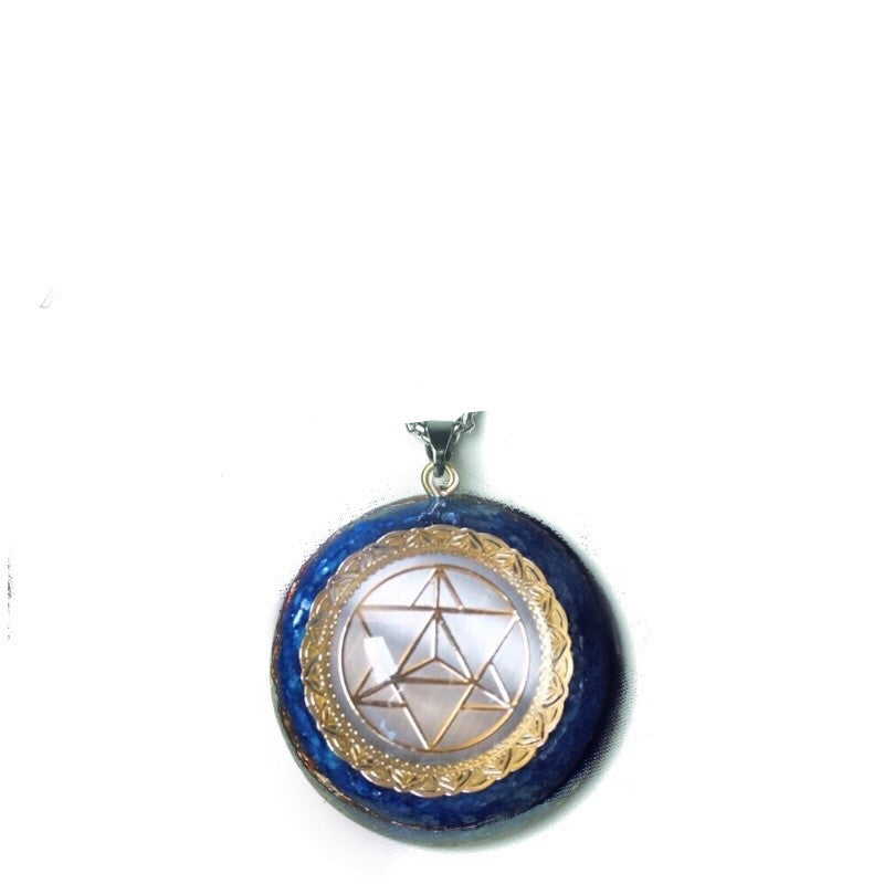 Spiritual Abacus Crystal Pendant Necklace for Men and Women