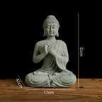 Spiritual Abacus Mini Zen Buddha Garden Statue