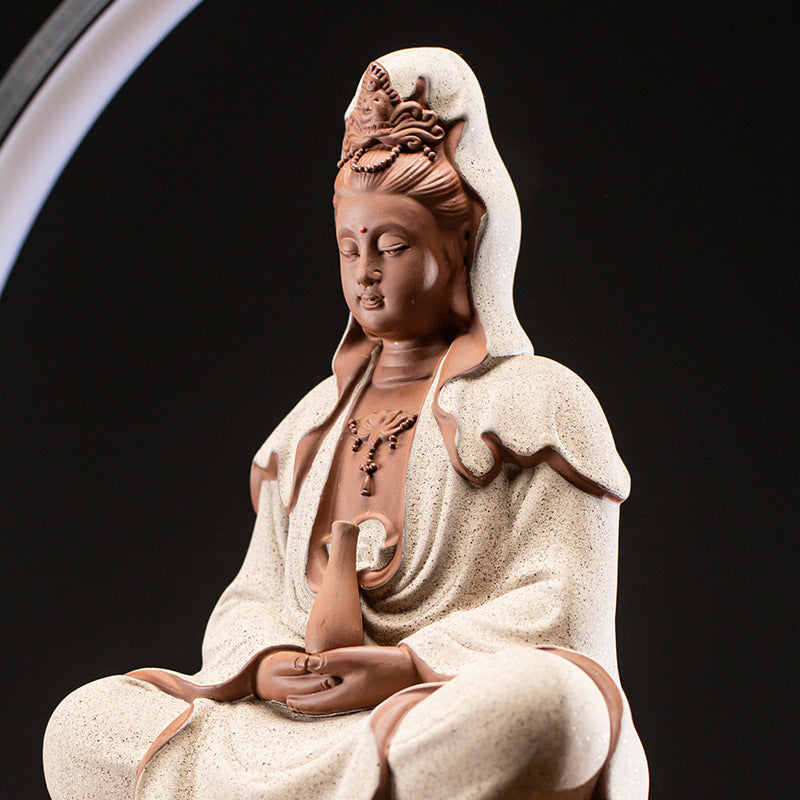 Spiritual Abacus Chinese Zen Guanyin Bodhisattva Buddha Decoration