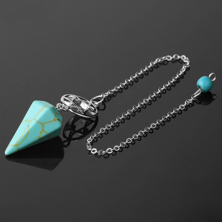 Spiritual Abacus™ Chakra Healing Pendulum – Meditation Crystal Energy Dowsing Tool for Reiki, Yoga & Chakra Balancing