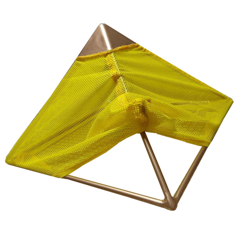 Spiritual Abacus Small Copper Pyramid Energy Generator Hat Bracket