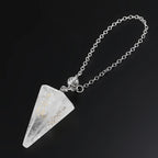 Spiritual Abacus Obsidian Carved Pendulum Pyramid