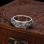 Spiritual Abacus 🔄 925 Sterling Silver Tibetan Spinning Ring – Vajra Dorje Design