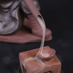 Spiritual Abacus Little Monk Backflow Incense Burner