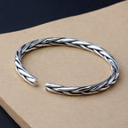Spiritual Abacus Sterling Silver Creative Woven Bracelet
