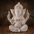 Spiritual Abacus Hindu Stone Statue Sacred Rock Sculpture