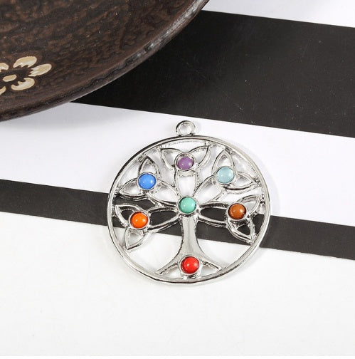 Spiritual Abacus Reiki 7 Chakras Pendant