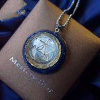 Spiritual Abacus Crystal Pendant Necklace for Men and Women