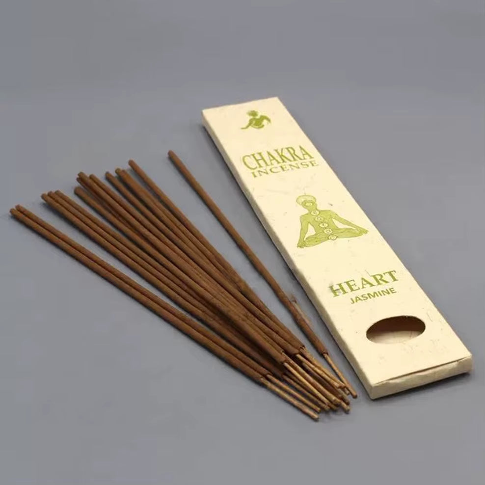 Spiritual Abacus Nepal Seven Chakras Stick Incense 15 Natural Sticks for Yoga, Meditation & Mind Purification – Handmade in Nepal
