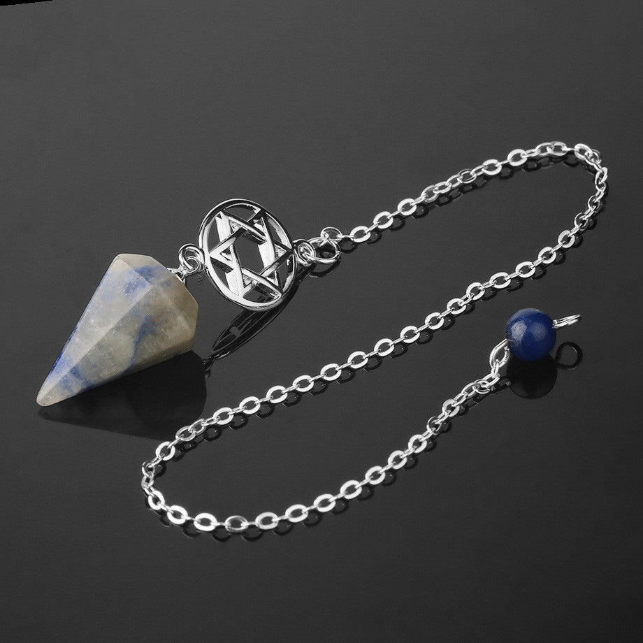 Spiritual Abacus™ Chakra Healing Pendulum – Meditation Crystal Energy Dowsing Tool for Reiki, Yoga & Chakra Balancing