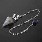 Spiritual Abacus™ Chakra Healing Pendulum – Meditation Crystal Energy Dowsing Tool for Reiki, Yoga & Chakra Balancing