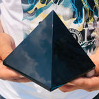 Spiritual Abacus Black Tourmaline Pyramid