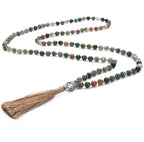 Spiritual Abacus™ Buddha Head Yoga Bracelet – Elegant Mindfulness Beaded Jewelry