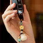 Spiritual Abacus Bodhi Flower Phone Charm – Fortune & Protection Accessory for Phones, Bags, and Gifts