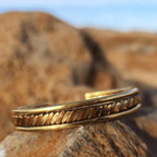 Spiritual Abacus Handmade Twisted Copper Bracelet