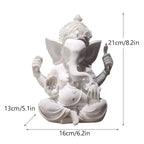 Spiritual Abacus Sandstone Ganesha Statue