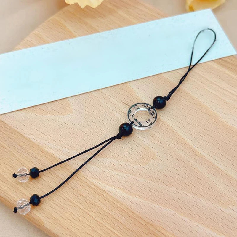 Spiritual Abacus Bodhi Flower Phone Charm – Fortune & Protection Accessory for Phones, Bags, and Gifts