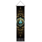 🧘‍♂️ Seven Chakra Wall Tapestry – Mandala Yoga & Meditation Wall Hanging Spiritual Room Décor for Energy Alignment & Mindful Living by Spiritual Abacus