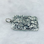 Spiritual Abacus S990 Silver Samantabhadra Buddha Pendant Necklace | Patron Saint of the Snake Zodiac