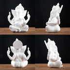 Spiritual Abacus Sandstone Ganesha Statue