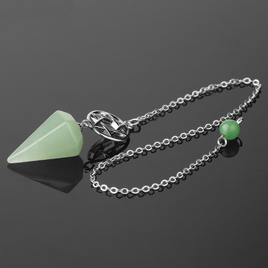 Spiritual Abacus™ Chakra Healing Pendulum – Meditation Crystal Energy Dowsing Tool for Reiki, Yoga & Chakra Balancing