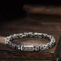 Spiritual Abacus™ 925 Sterling Silver Six-Character Mantra Bracelet