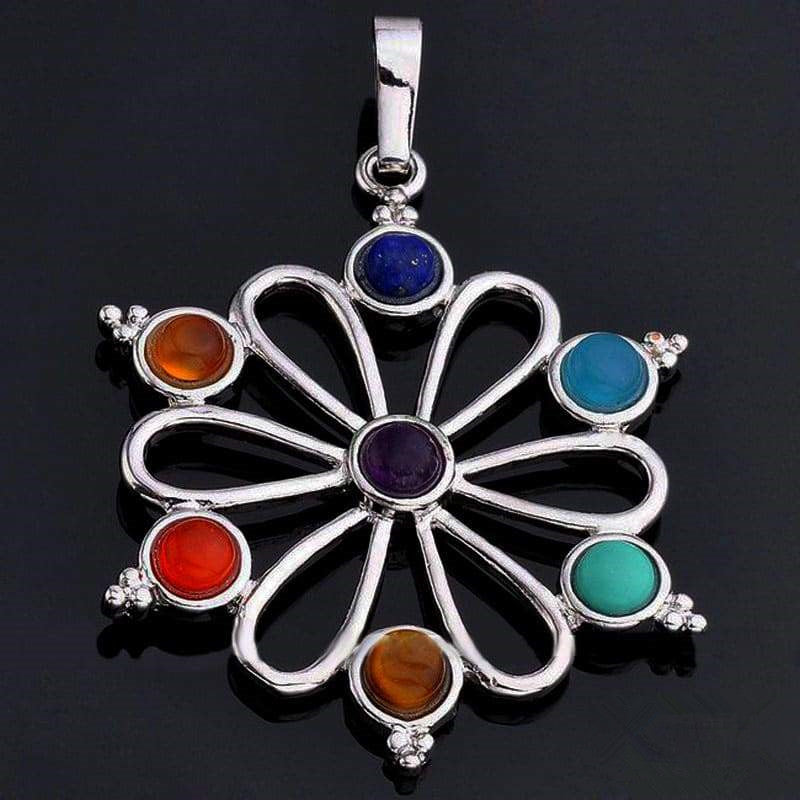 Spiritual Abacus Reiki 7 Chakras Pendant
