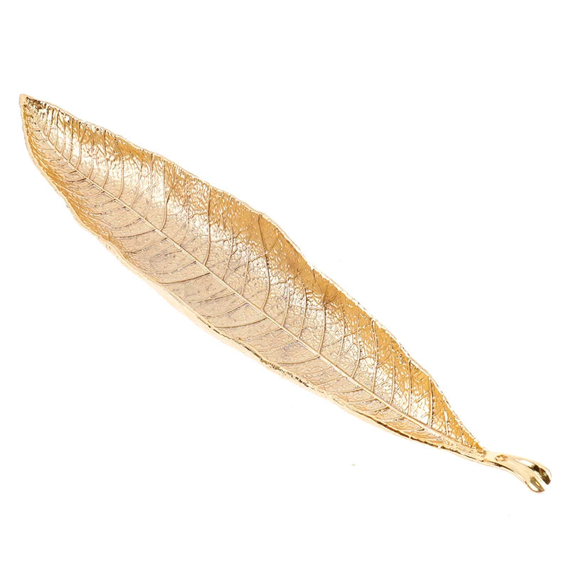 Spiritual Abacus Long Leaf Incense Holder – Elegant Ash Catcher Censer for Meditation, Yoga & Home Decor
