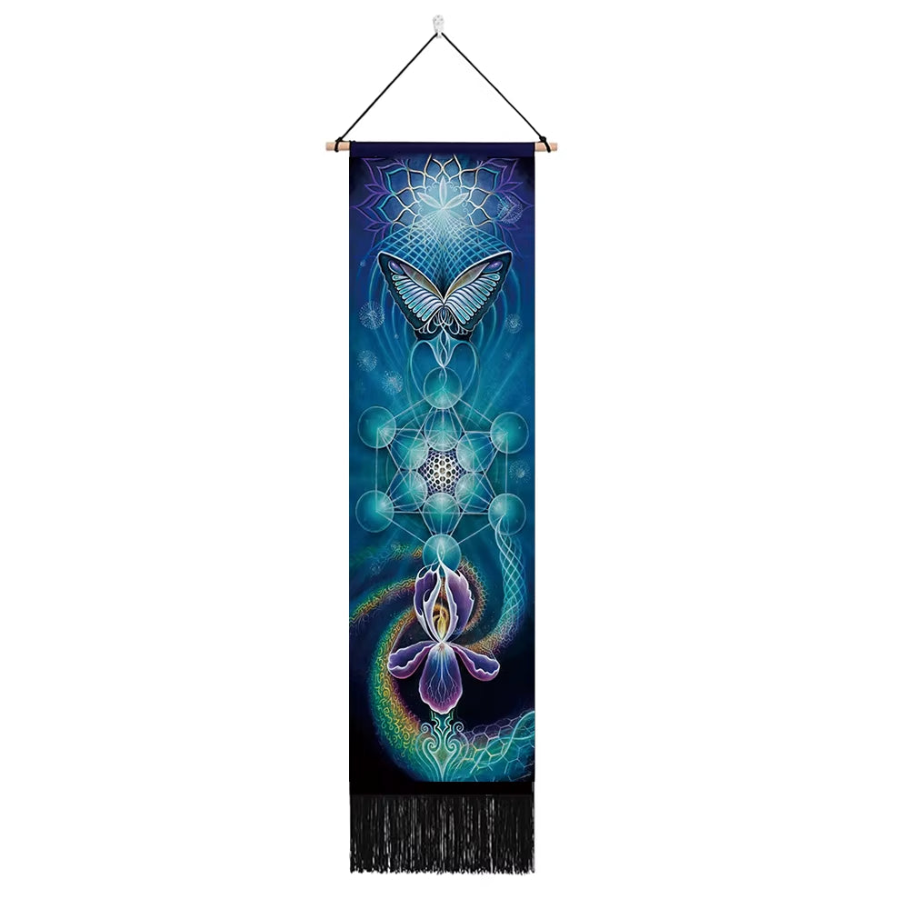 🧘‍♂️ Seven Chakra Wall Tapestry – Mandala Yoga & Meditation Wall Hanging Spiritual Room Décor for Energy Alignment & Mindful Living by Spiritual Abacus